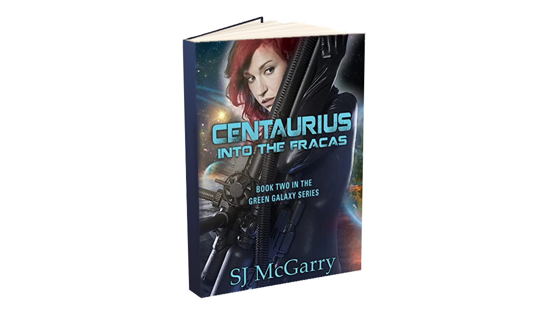 A book cover with a woman holding a gun.